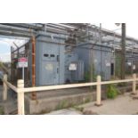 Electrical Main Substation - System ID, West Field Substation Main, 480 Volt, Protected by Fence