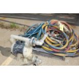 (2) Wilden Diaphragm Panels, Assorted Hose