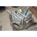 Vortex Diverter Type Air Operated Gate, Valve, SS Construction