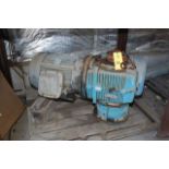 Pfaudler Size 7.000 Pump, 30 HP Motor, 230/460 Volt