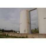 Fuel Oil Tank, Approximate 80,000 Carbon Steel, 18 ft. D x 46 ft. H
