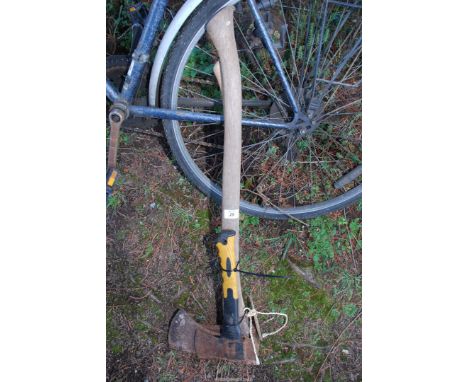 Two axes and small chopping axe.