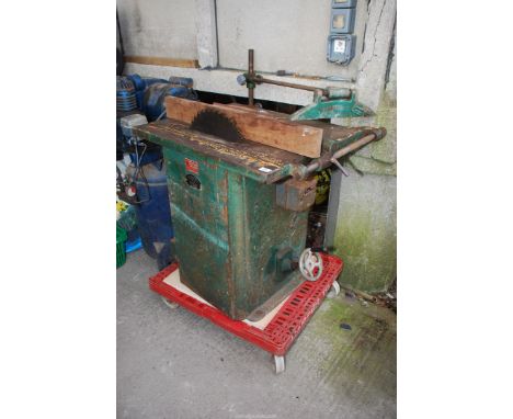 Harrison woodworking circular saw bench, (trolley not included).