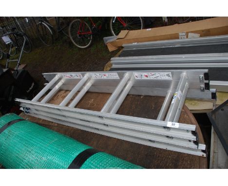 A three section loft ladder.