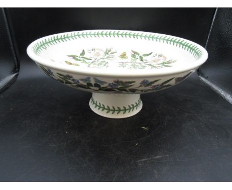 Portmeirion footed dish 32cm dia