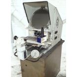 Scherr Tumico 22-3001 14" Optical Comparator, S/N 6844402
