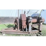 16" x 30'' Two-Roll Rubber Mill, S/N 1161