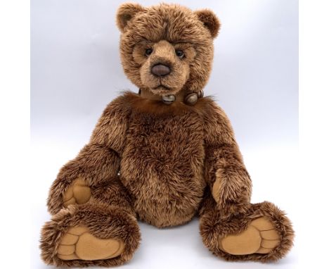 Charlie Bears Brutus plush Grizzly teddy bear, CB 131388, 2013-2015, LE 2400, designed by Isabelle Lee, MISSING swing label, 