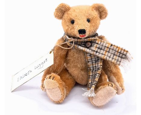 Elizabeth Leggat Beth's Bears Baby Aloysius artist designed teddy bear, created for Teddy Bears of Witney, LE 1/5, blonde moh