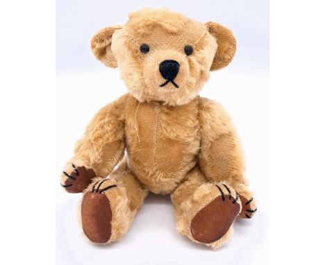 Bo-Bears artist designed teddy bear, designed by Stacey Lee Terry, mohair, designed to look old and worn, MISSING swing label