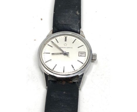 Gents vintage Eterna matic automatic wristwatch the watch is ticking presentation engraved 