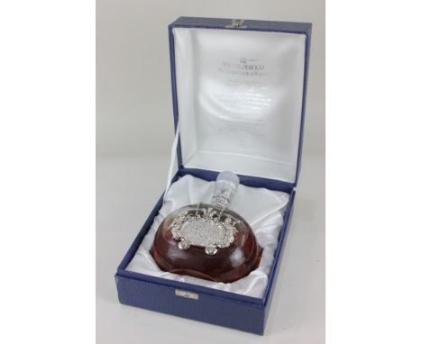 A Royal commemorative bottle of Whyte &amp; Mackay Deluxe 12 Years Old blended Scotch whisky, produced to commemorate the mar