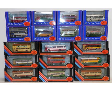 Gilbow die cast models of vintage buses and coaches, scale 1:76, boxed. (17) 