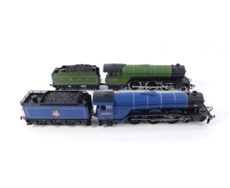 A Bachmann 00 gauge V2 Class locomotive, LNER green livery, 2-6-2, 4774, and a Hornby 00 gauge locomotive Prince Palatine, Br