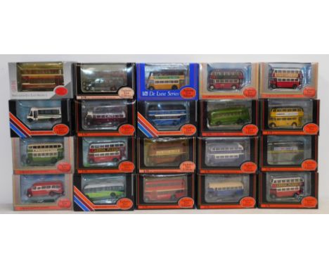 Gilbow die cast models of vintage buses and coaches, scale 1:76, boxed. (20) 