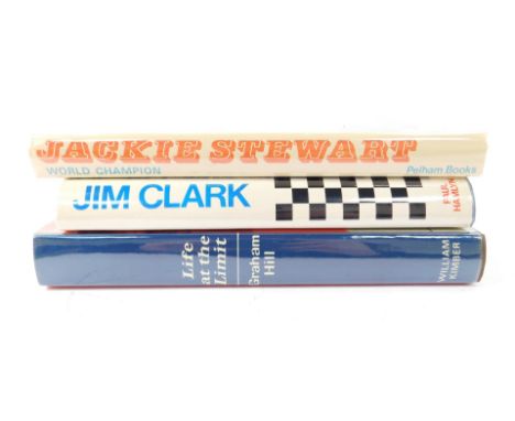 Graham Gauld. Jim Clark Portrait Of A Great Driver, first edition,  hardback, published by The Hamlyn Publishing Group Ltd 19
