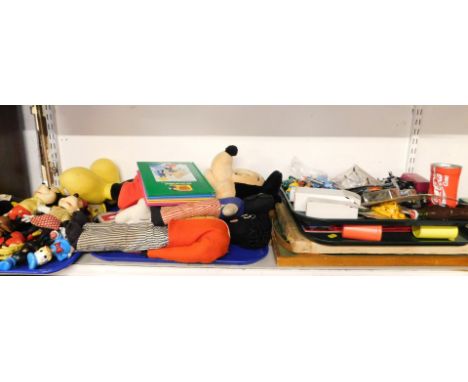 Hong Kong Disney Production Mickey and Donald figures, gollys, die cast and other Batman and super heroes figures, bagatelle,