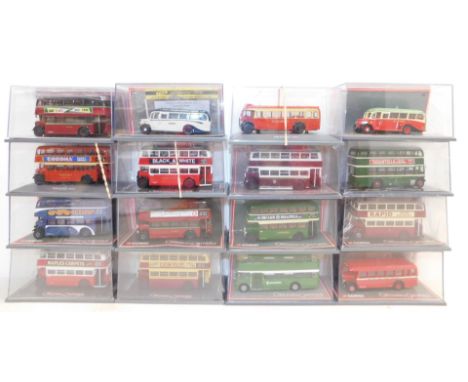 Corgi die cast Original Omnibus Company buses and coaches, single and double decker, scale 1:76, limited edition, boxed. (16)