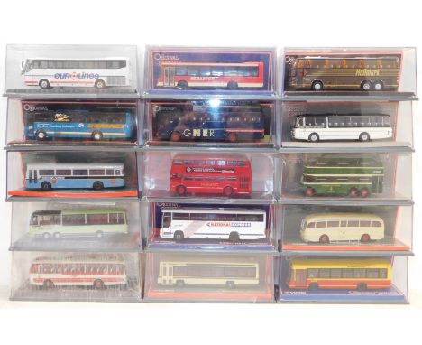Corgi die cast buses, scale 1:76, Divisional Omnibus Company, boxed. (15)