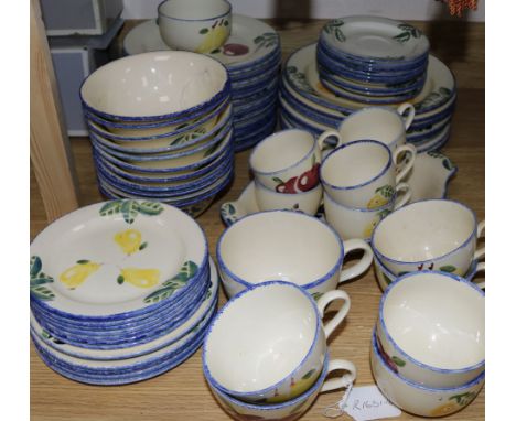 A Poole pottery service