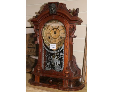 An American mantel clock