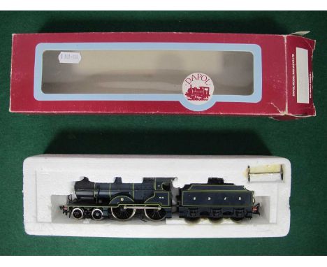 A Boxed Dapol OO Gauge 2P 4-4-0 Locomotive in SDJR Dark Blue Livery, untested.