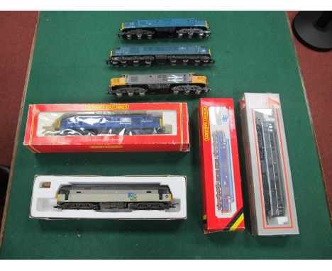 Seven OO Gauge Diesel Locomotives by Hornby, Mainline and Lima. Some boxed, playworn, untested.