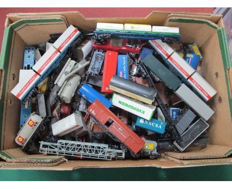 Approximately Forty Five OO Gauge Wagons by Hornby, Bachmann, Triang. Playworn.