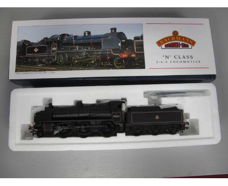 A Boxed OO Gauge Bachmann N Class 2-6-0 Locomotive, untested.