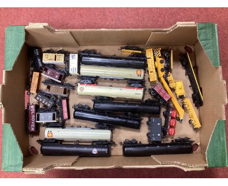 Approximately Twenty OO/HO Rolling Stock by Lima, Mainline and others. Including 75 Tonne Crane Set and Eight TEA Tankers, pl