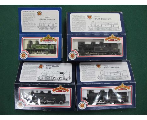 Four Boxed Bachmann OO Gauge Tank Engines, untested.