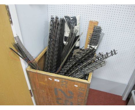 A Quantity of Track in various scales and gauges, playworn. *Tea Chest Not Included.