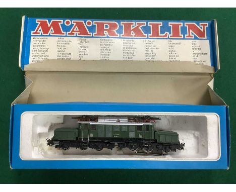 A Marklin HO Gauge Boxed Krokodil Electric Locomotive, untested, playworn.