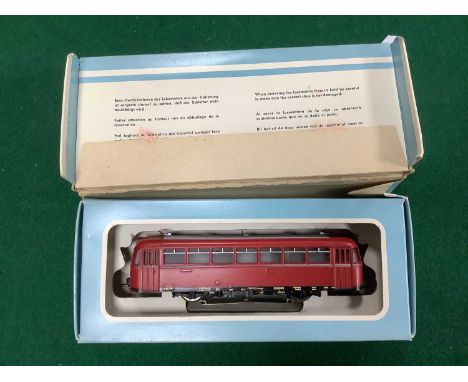 A Boxed Marklin HO Gauge Four Wheel Railbus, untested.