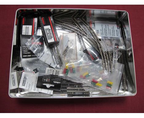 A Quantity of Marklin Z Gauge Track and Accessories.