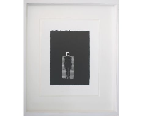 ANTONY GORMLEY, 'Room', signed, limited edition print, 75/150, 28cm x 21cm, framed and glazed.(Subject to ARR - Please see Bu