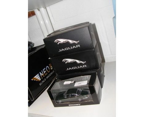 Seven Jaguar die cast model vehicles CONDITION REPORTscale 1:43