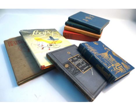 Children's Books : A collection of late 19th.C. & early 20th.C. Children's titles including: Nister E. Little Ones' Sunday Pi