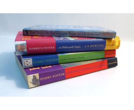Rowling J. :  A collection of 8 Harry Potter titles : Deathly Hallows, 2007; Half Blood Prince, 2005; Order of the Phoenix. 2
