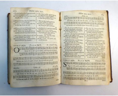Playford J. : The Whole Book of Psalms with the Usual Hymns and Spiritual Songs.  Together with all the Ancient and proper Tu