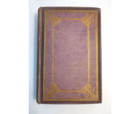 Lee R. : Trees, Plants and Flowers - Their beauties, Uses and Influences, 1854. 8vo Hb. Original blind stamped cloth, gilt, a