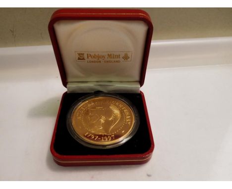 Pobjoy Mint Athenaeum bicentenary medal in fitted case. UK P&amp;P Group 1 (£16+VAT for the first lot and £2+VAT for subseque