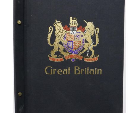 Stanley Gibbons Great Britain stamp album (empty). UK P&amp;P Group 1 (£16+VAT for the first lot and £2+VAT for subsequent lo