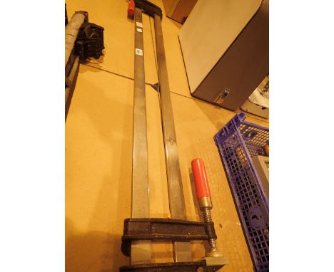 Pair of sash clamps 120 cm