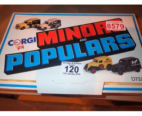 Corgi Morris Minors and Populars 505 boxed 