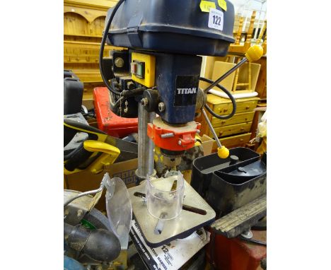 Titan nine speed bench pillar drill E/T