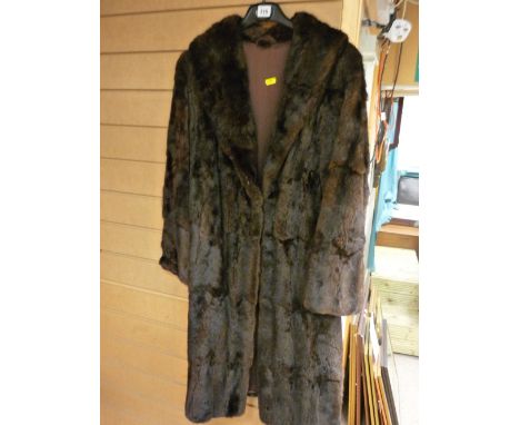 Lady's vintage fur coat by Victor Segall