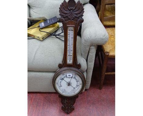 Wall hanging barometer