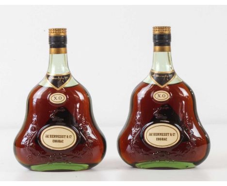 2 Bottles from 1970’s Hennessy XO Cognac 24 fl.oz. 70° 2 Bottles from 1970’s Hennessy XO Cognac 24 fl.oz. 70°