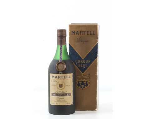 1 Bottle in Original Presentation Carton Martell Cordon Bleu Cognac 1 Bottle in Original Presentation Carton Martell Cordon B